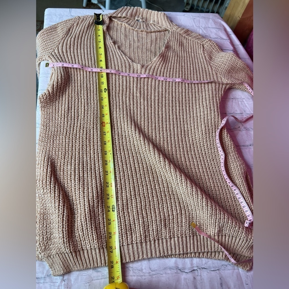 BOOHOO PLUS CHOKER SIDE SPLIT SWEATER Sz 12 - Picture 10 of 12